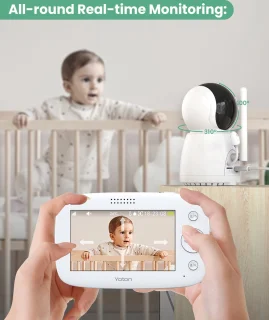 Yoton YB03 Babyfoon met Camera Wit
