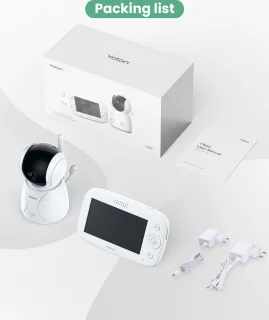 Yoton YB03 Babyfoon met Camera Wit