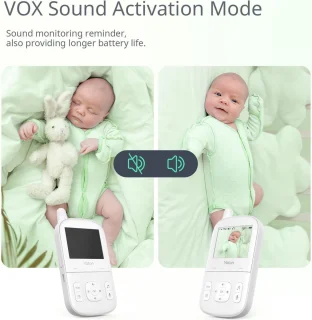 YOTON YB04 Babyfoon met Camera 2,7"