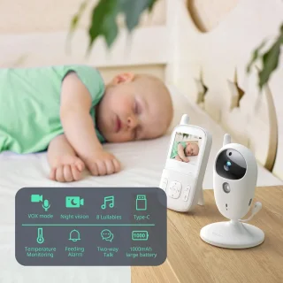 YOTON YB04 Babyfoon met Camera 2,7"