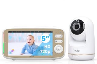 Zevio Babyfoon met Camera 5 Inch HD Scherm