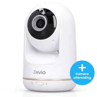 Zevio Uitbreidingscamera 5 inch Babyfoon