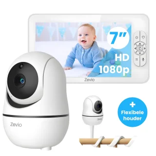 Zevio XL Elite Babyfoon met 7 Inch HD Camera