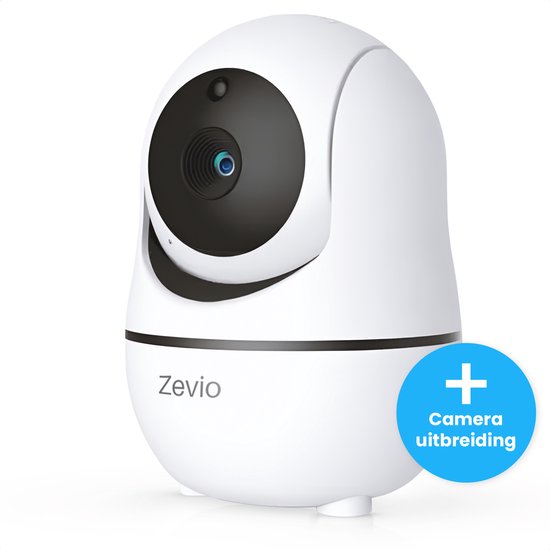 Zevio XL Elite Uitbreidingscamera 7 inch — Veilig extra toezicht voor meerdere kamers