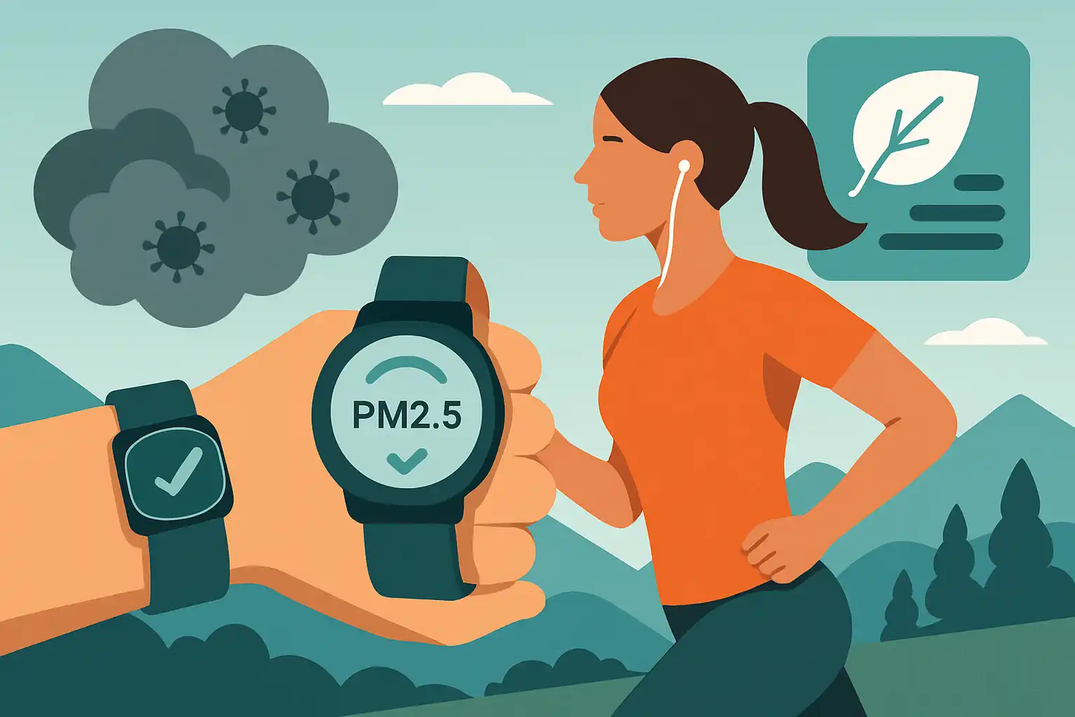 Adem vrij: zo gebruik je je tracker om luchtvervuiling en allergieën tijdens outdoor workouts te ontwijken