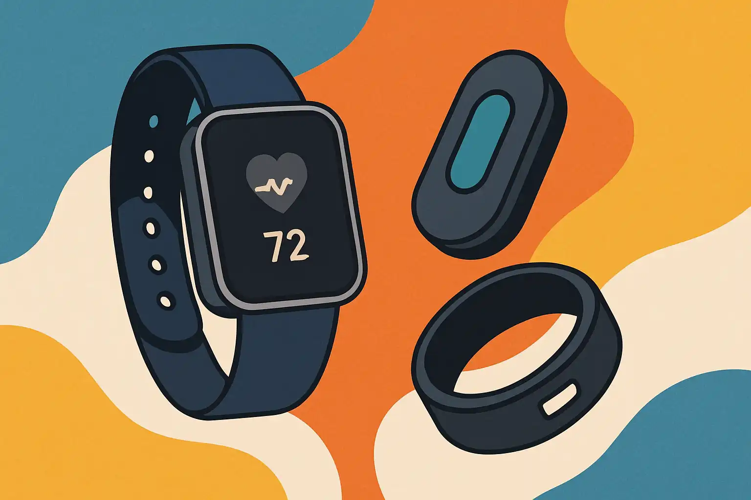Draag meerdere wearables tegelijk: zo combineer je horloge, ring en clip voor 24/7 nauwkeurige data