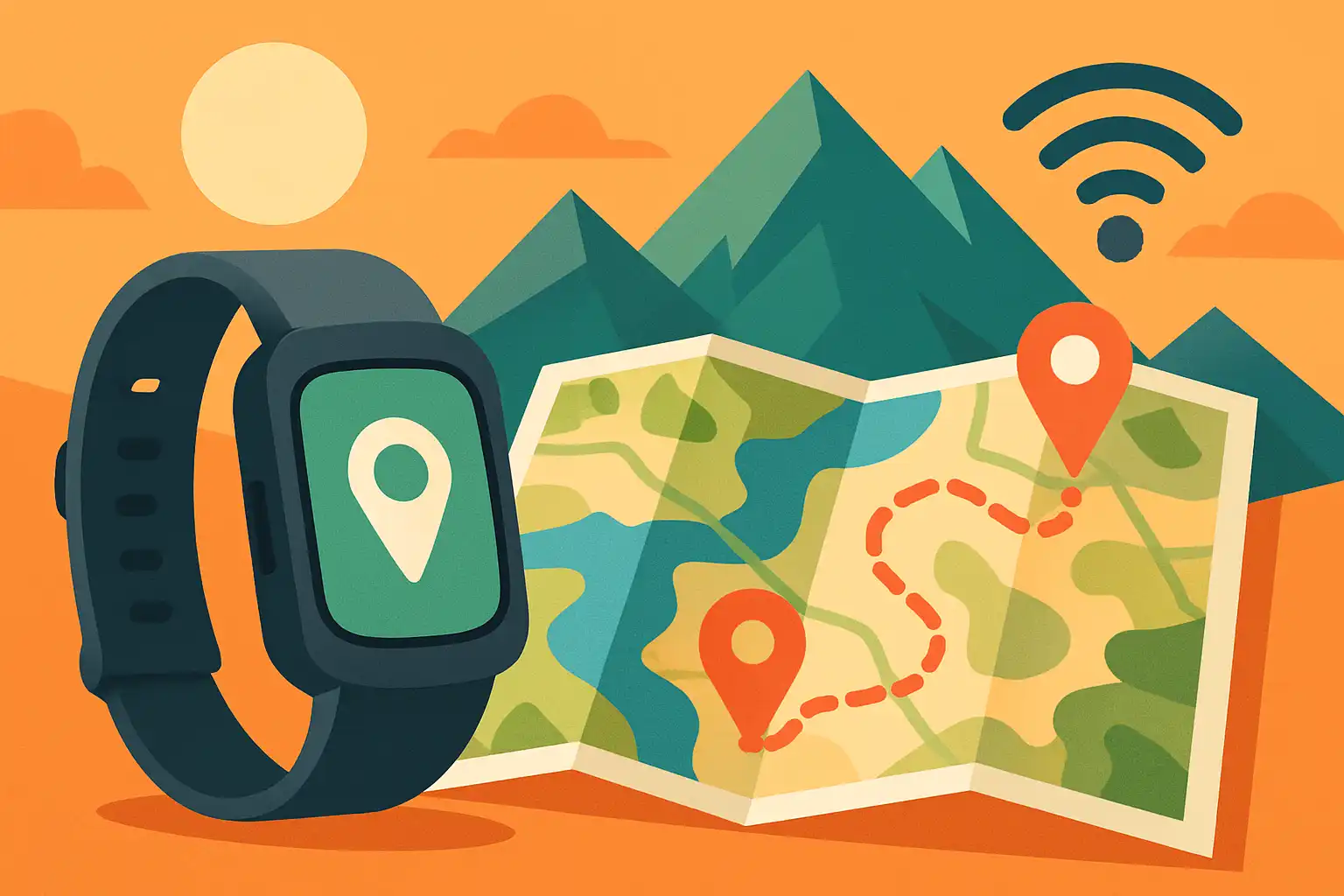 Off-grid avontuur: haal het maximale uit offline gps en kaarten op je activity tracker