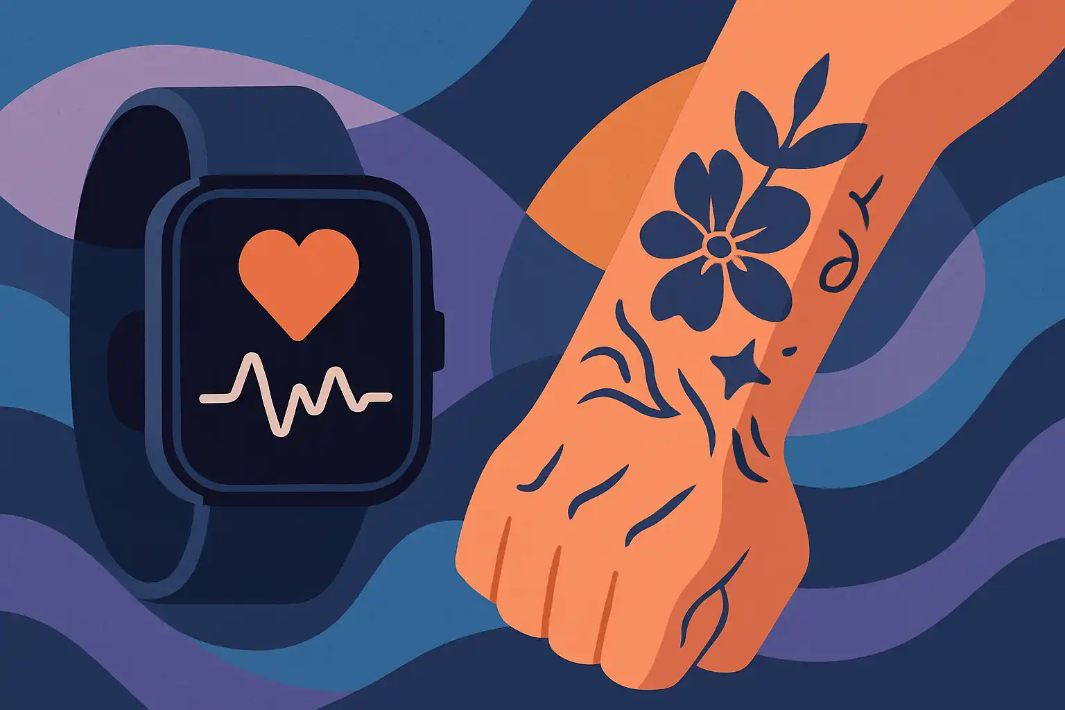 Tattoos en trackers: zo krijg je toch accurate data met inkt op je pols