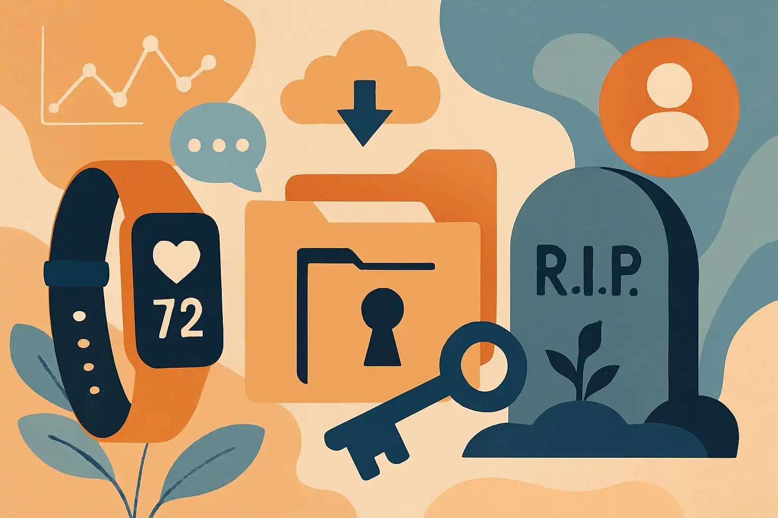 Wat gebeurt er met je trackerdata na je dood: zo regel je je digitale erfenis