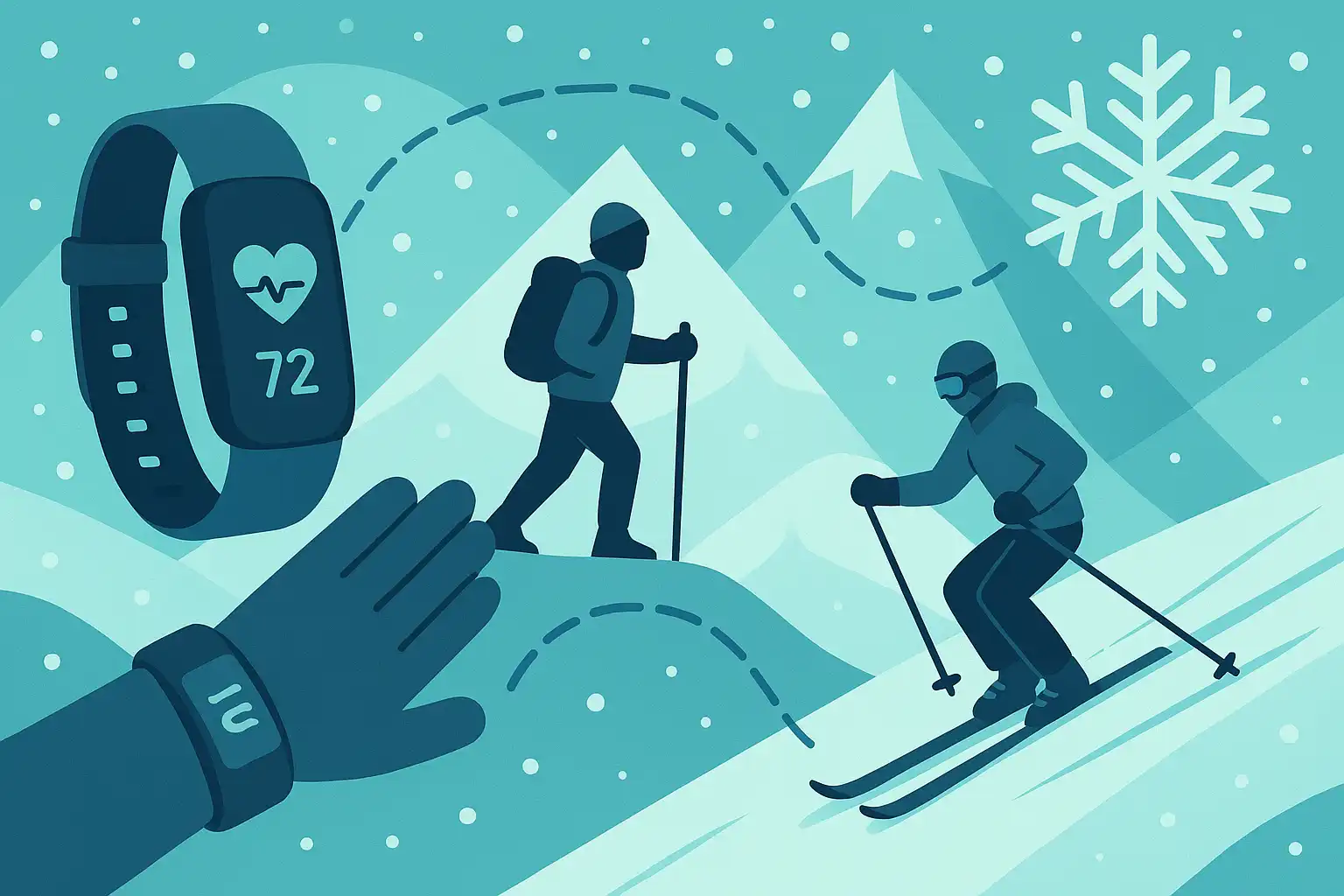 Winterproof je stappen: zo haal je accurate data uit je activity tracker tijdens kou en ski-avonturen