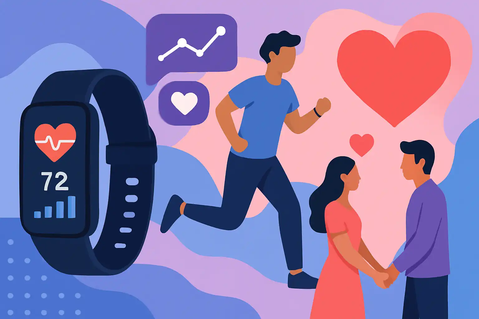 Zo gebruik je je activity tracker om je datingleven en relatie een boost te geven