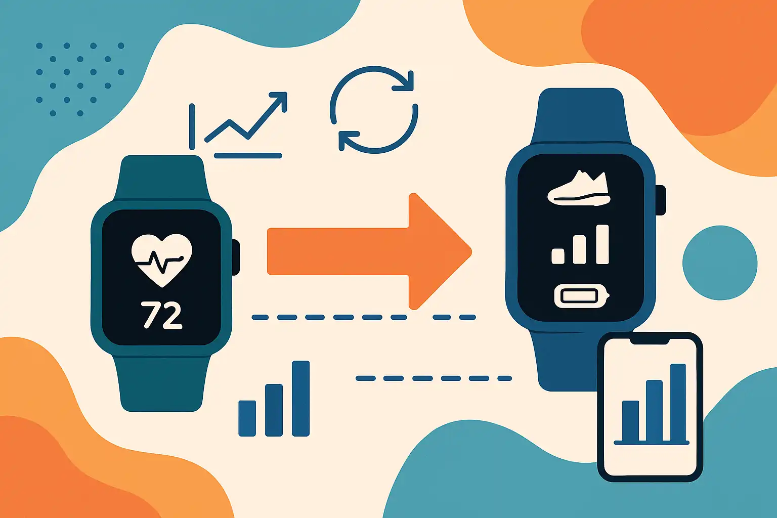 Zo neem je al je trackerdata mee naar een nieuw horloge of app