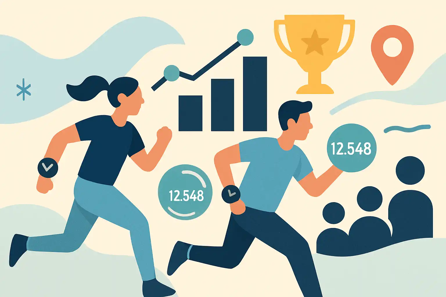 Zo organiseer je een succesvolle community challenge met activity trackers