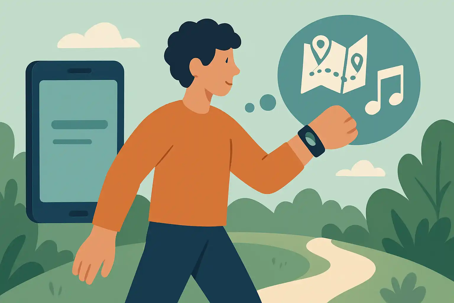 Zonder smartphone op pad: zo gebruik je een activity tracker zelfstandig en ontdek je wat je onderweg mist