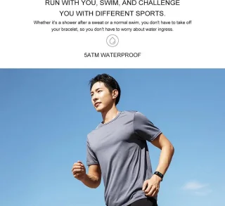 Xiaomi Amazfit Cor 2  - Activity tracker - Zwart