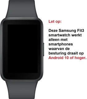 Samsung Galaxy Fit3 - Activity Tracker - Dark Gray