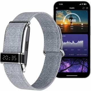 Activity tracker smartwatch grijs