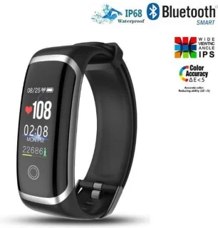 DrPhone L4 Pro 2 Smartwatch Zwart/Zilver
