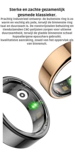 DrPhone RingSense V2 - Smart Ring - Maat 57 - Zilver