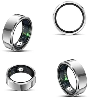 DrPhone RingSense V2 Smart Ring - Maat 62 - Zilver