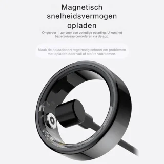 DrPhone RingSense V2 Smart Ring Rose Goud Maat 59