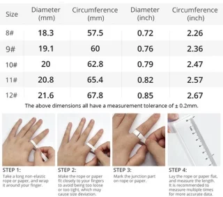 DrPhone RingSense V2 Smart Ring Rose Goud Maat 59