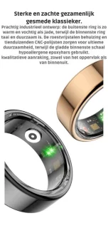 DrPhone RingSense V2 Smart Ring Rose Goud Maat 59