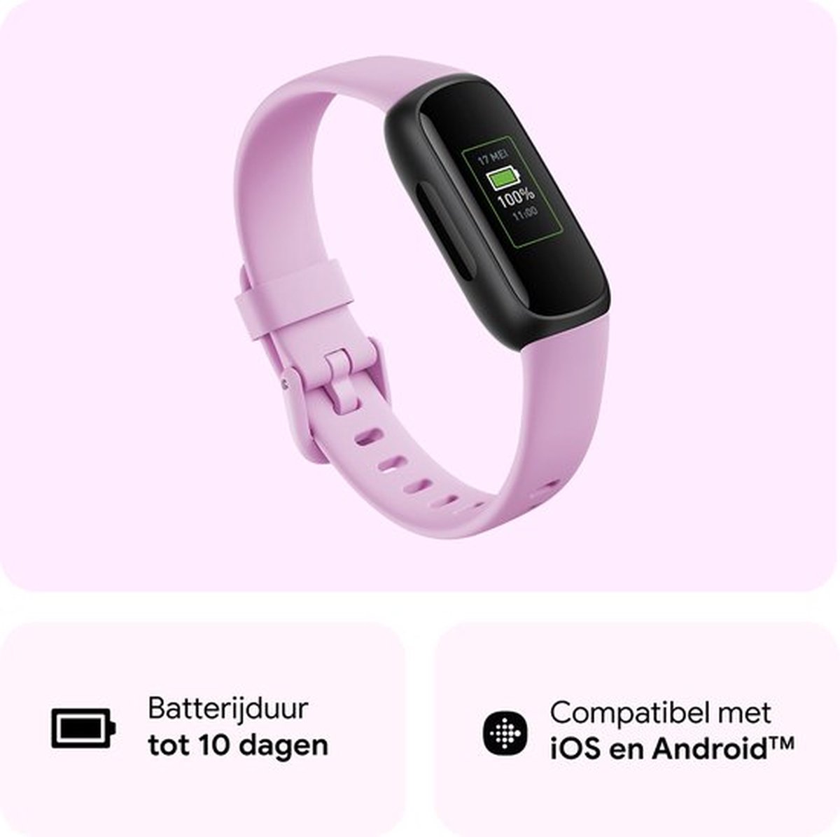 Fitbit Inspire 3 Paars