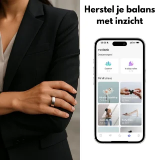 Focus® S2 Smart Ring - Goud - Maat 8