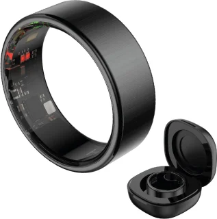 De HAALE II Smart Ring met oplaadcase - Matte Black Maat 12 in één oogopslag