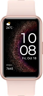 HUAWEI WATCH FIT SE Pink Silicone Strap