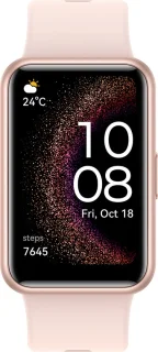 HUAWEI WATCH FIT SE Pink Silicone Strap