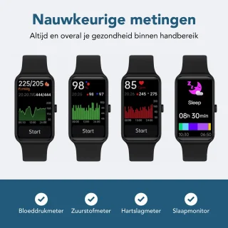 KIMO DIRECT Activity Tracker - Smartwatch - Zwart