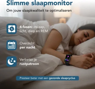 KIMO DIRECT Activity Tracker - Smartwatch - Zwart