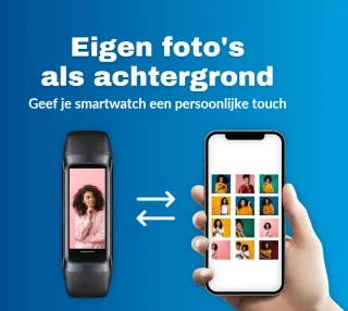 Kiraal Charge Fit Smartwatch Rose Heren Dames