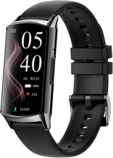 Kiraal Diva Activity Tracker Zwart Siliconen
