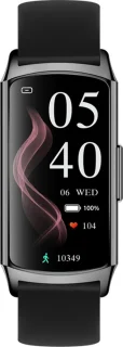 Kiraal Diva Activity Tracker Zwart Siliconen