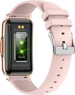 Kiraal Livery Activity Tracker Roze Siliconen