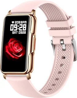 Kiraal Livery Activity Tracker Roze Siliconen