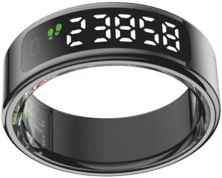 Nolatra Vue slimme ring zwart maat 12
