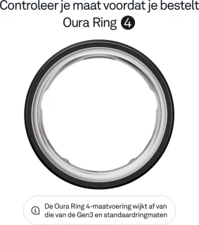 Oura Ring 4 - Black - Size 8
