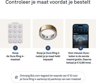 Wat vinden we goed aan de Oura Ring 4 Maatset