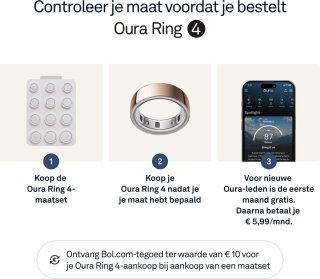 Wat vinden we goed aan de Oura Ring 4 Rose Gold Size 12