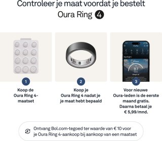 Wat vinden we goed aan de Oura Ring 4 Stealth - Ring Maat 8