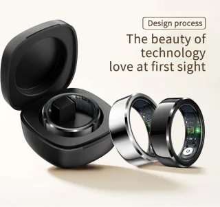Parya Smart Ring 65 Zwart