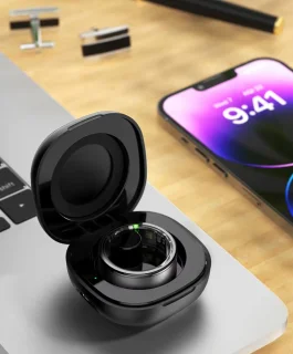 Parya Smart Ring Zwart Maat 62