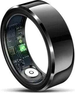 Parya Smart Ring Zwart Maat 62