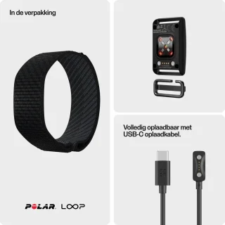 Wat vinden we goed aan de POLAR Loop Health Band Zwart S-L