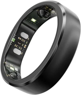 Ringconn Smart Ring Gen3 - maat 15 - matte black