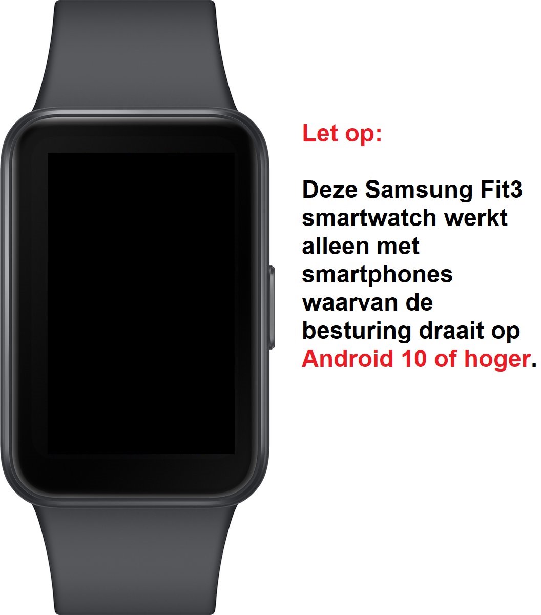 Samsung Galaxy Fit3 Activity Tracker Dark Gray